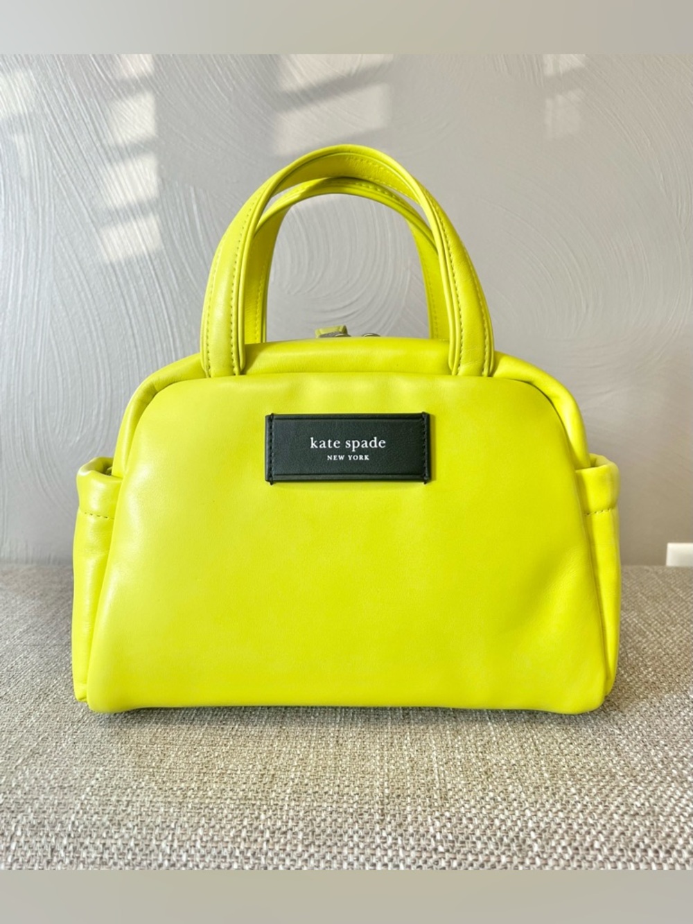 Kate Spade Puffed Leather Satchel/Crossbody